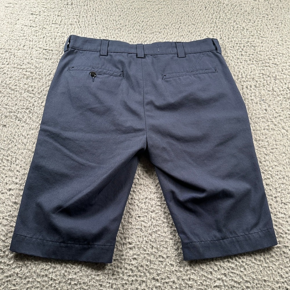 M.Nii Makaha Shorts Mens Size 30 Waianae‎ Oahu Hawaii USA Made Blue Chino - Picture 7 of 9